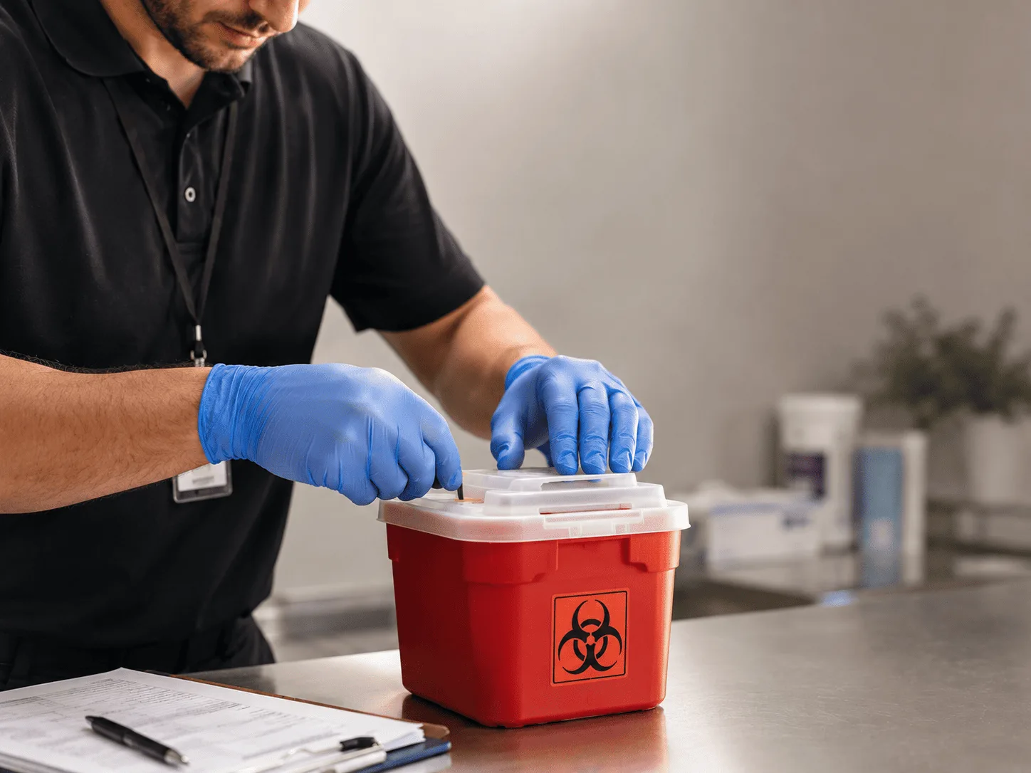 Why choose Sharps Waste Disposal in Laddonia, MO